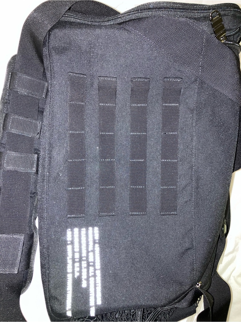 ASRV Gym Duffel Bag Carryall Travel Carrier Black Lightweight backpack school - Picture 10 of 11